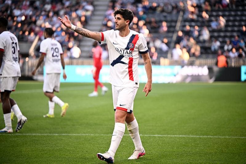 Football. Ligue 1. Angers SCO - Paris Saint-Germain. 25.04.2026