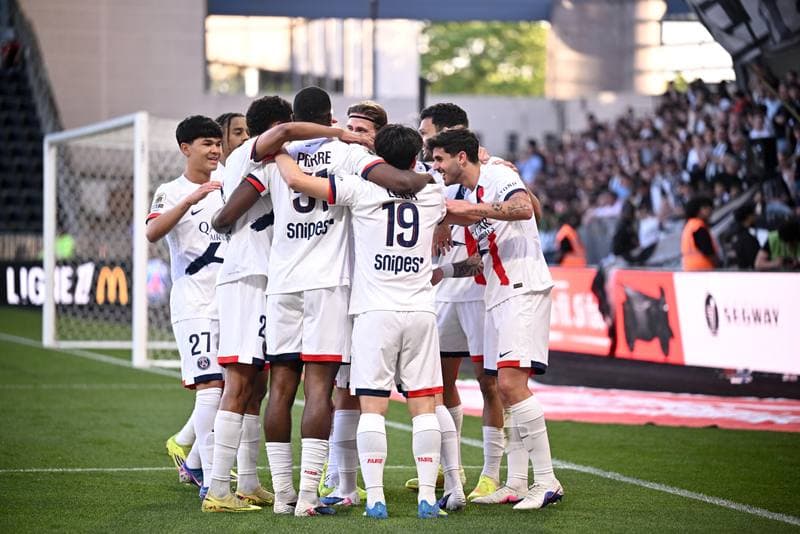 Football. Ligue 1. Angers SCO - Paris Saint-Germain. 25.04.2026