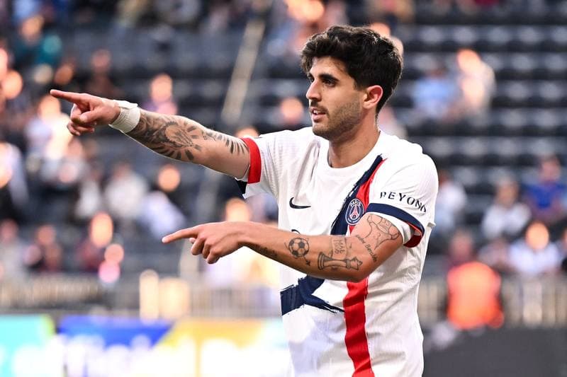 Football. Ligue 1. Angers SCO - Paris Saint-Germain. 25.04.2026
