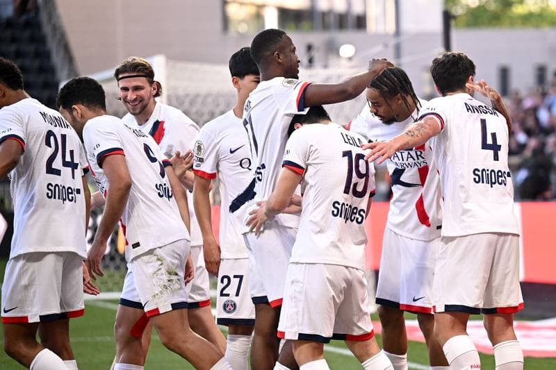 Football. Ligue 1. Angers SCO - Paris Saint-Germain. 25.04.2026