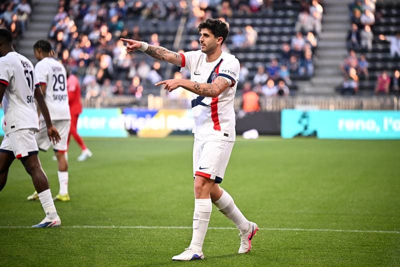 Football. Ligue 1. Angers SCO - Paris Saint-Germain. 25.04.2026