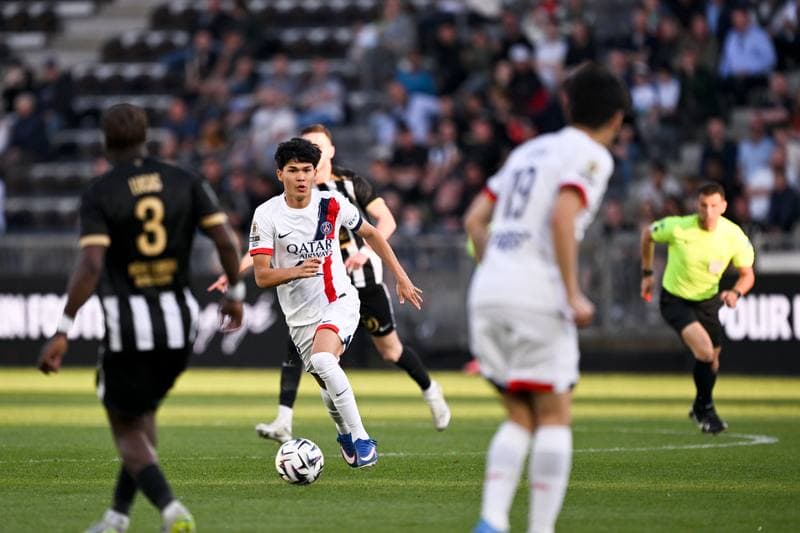 Football. Ligue 1. Angers SCO - Paris Saint-Germain. 25.04.2026