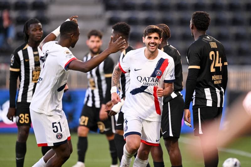 Football. Ligue 1. Angers SCO - Paris Saint-Germain. 25.04.2026