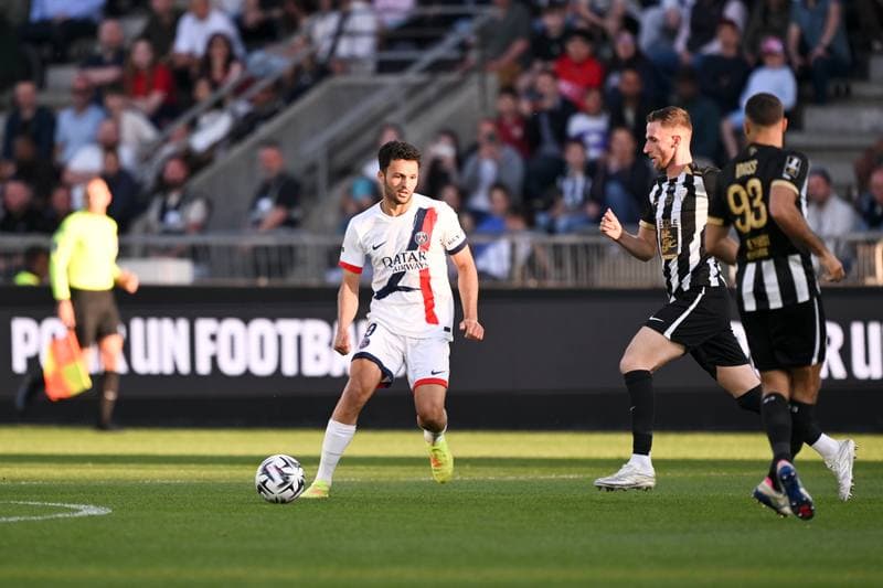 Football. Ligue 1. Angers SCO - Paris Saint-Germain. 25.04.2026