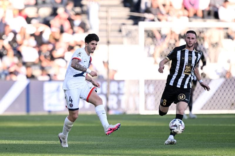 Football. Ligue 1. Angers SCO - Paris Saint-Germain. 25.04.2026