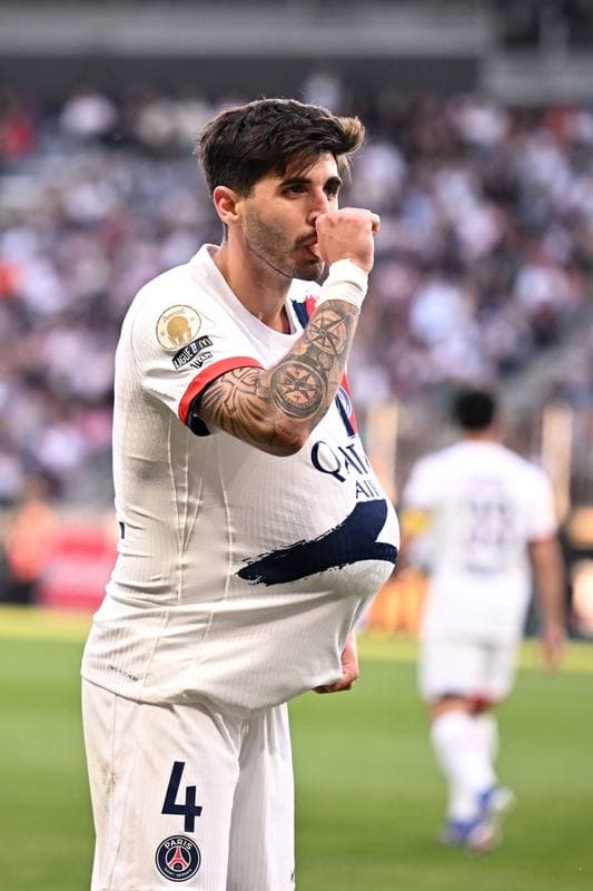 Football. Ligue 1. Angers SCO - Paris Saint-Germain. 25.04.2026