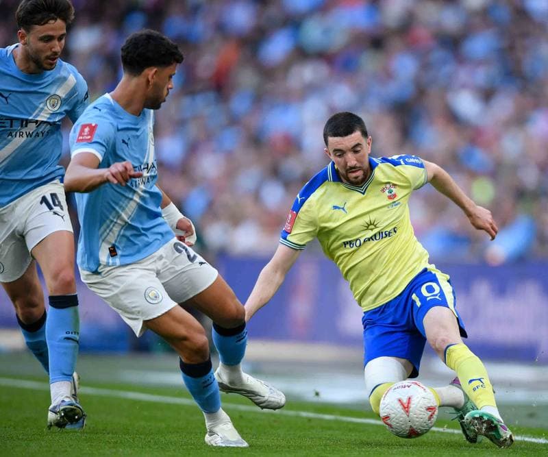 Football. Emirates FA Cup. Manchester City - Southampton. 25.04.2026