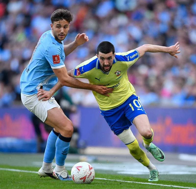 Football. Emirates FA Cup. Manchester City - Southampton. 25.04.2026