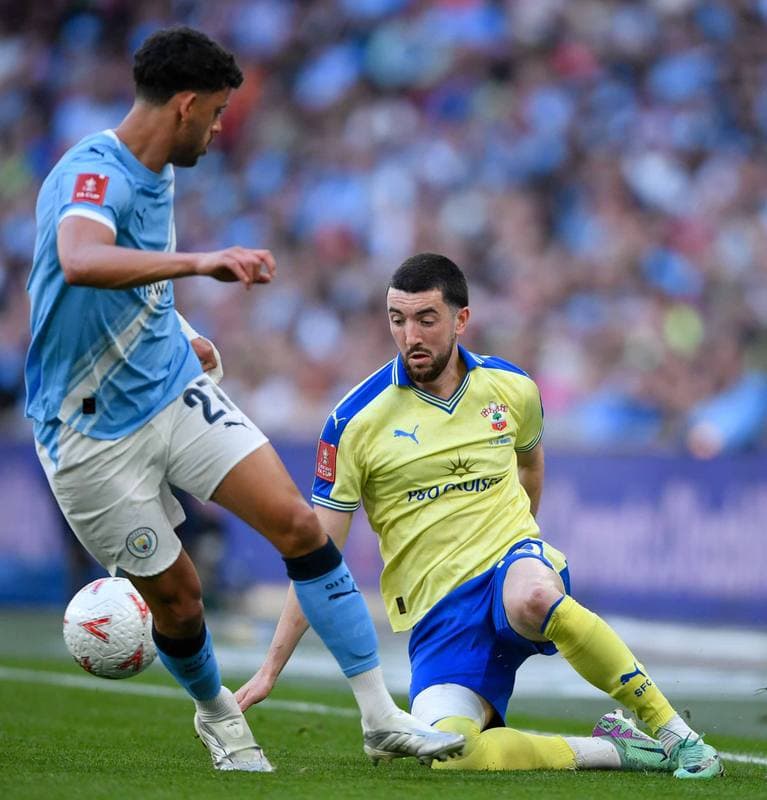 Football. Emirates FA Cup. Manchester City - Southampton. 25.04.2026