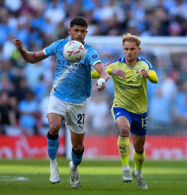 Football. Emirates FA Cup. Manchester City - Southampton. 25.04.2026