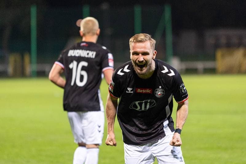 Football. Betclic 1 Liga. Polonia Warszawa - Chrobry Glogow. 25.04.2026