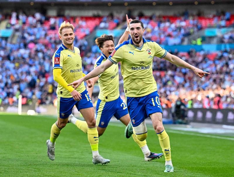 Football. Emirates FA Cup. Manchester City - Southampton. 25.04.2026