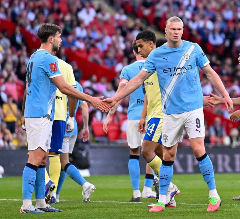 Football. Emirates FA Cup. Manchester City - Southampton. 25.04.2026