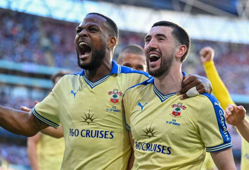 Football. Emirates FA Cup. Manchester City - Southampton. 25.04.2026