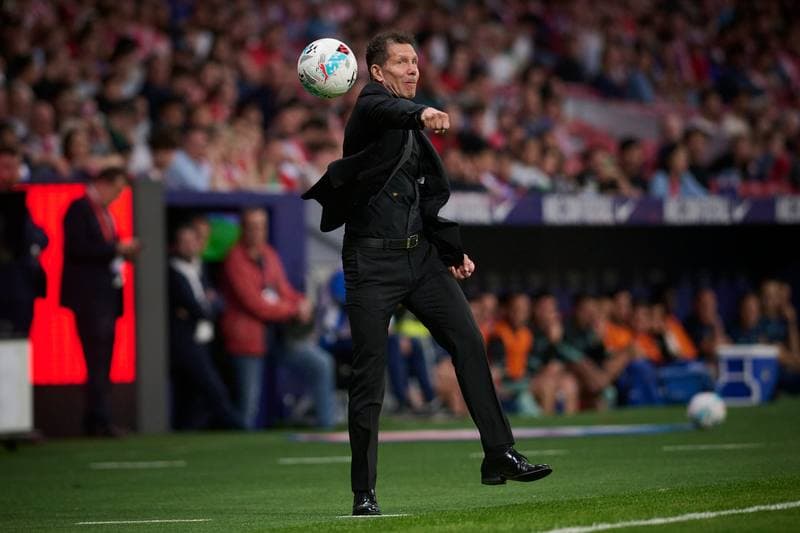 Football. La Liga. Atletico Madrid - Athletic Bilbao. 25.04.2026