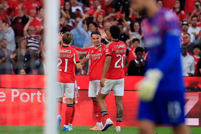 Football. Liga Portugal Betclic. SL Benfica - Moreirense FC. 25.04.2026