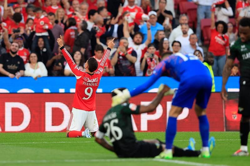 Football. Liga Portugal Betclic. SL Benfica - Moreirense FC. 25.04.2026