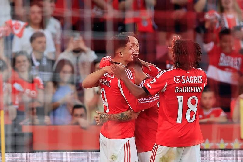 Football. Liga Portugal Betclic. SL Benfica - Moreirense FC. 25.04.2026