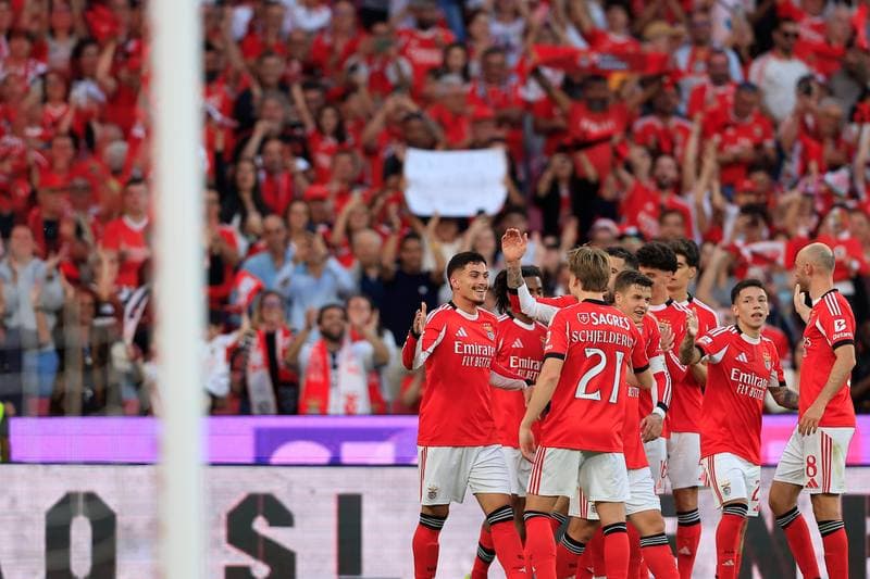 Football. Liga Portugal Betclic. SL Benfica - Moreirense FC. 25.04.2026