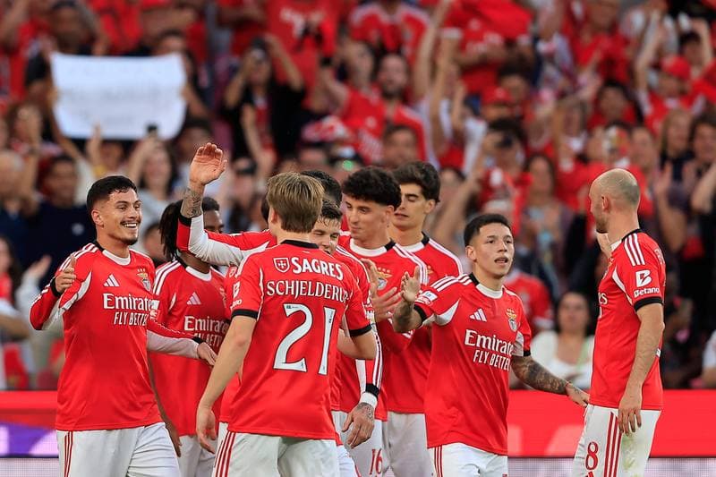 Football. Liga Portugal Betclic. SL Benfica - Moreirense FC. 25.04.2026
