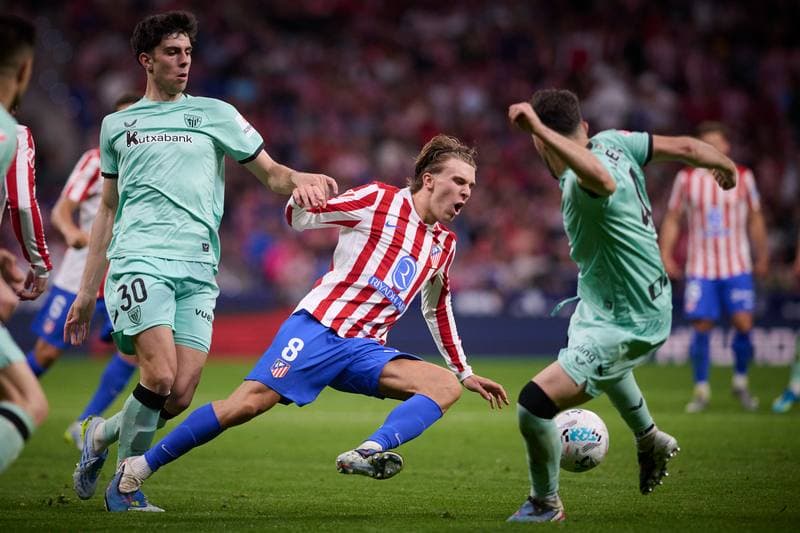 Football. La Liga. Atletico Madrid - Athletic Bilbao. 25.04.2026