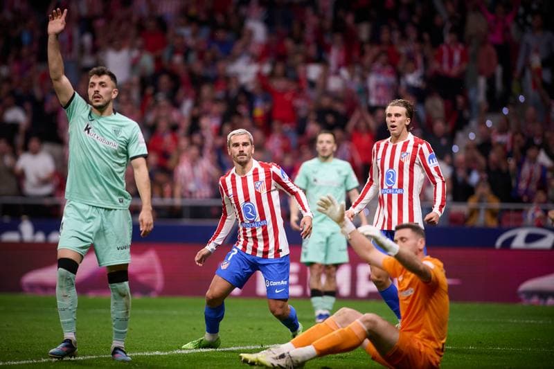 Football. La Liga. Atletico Madrid - Athletic Bilbao. 25.04.2026