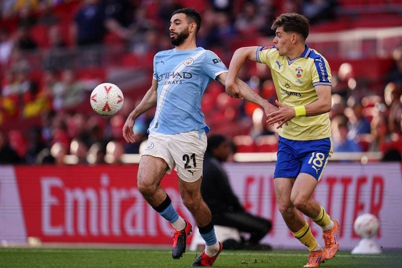 Football. Emirates FA Cup. Manchester City - Southampton. 25.04.2026