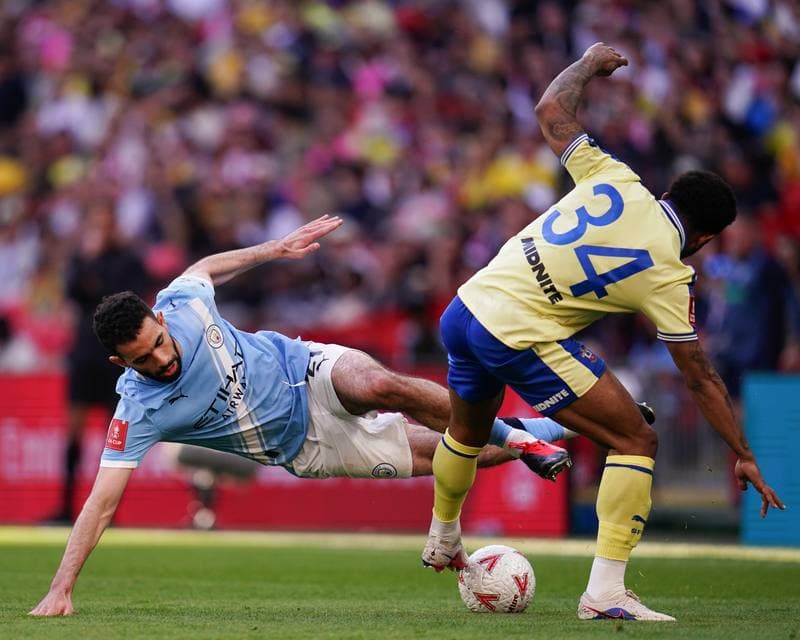 Football. Emirates FA Cup. Manchester City - Southampton. 25.04.2026