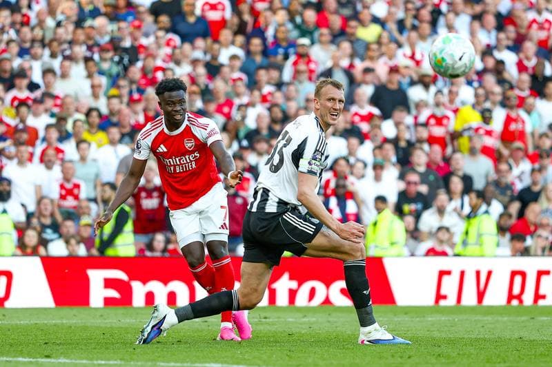 Football. Premier League. Arsenal - Newcastle United. 25.04.2026