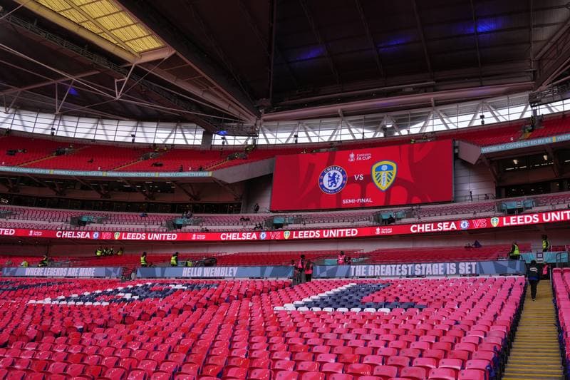 Football. Emirates FA Cup. Chelsea - Leeds United. 26.04.2026