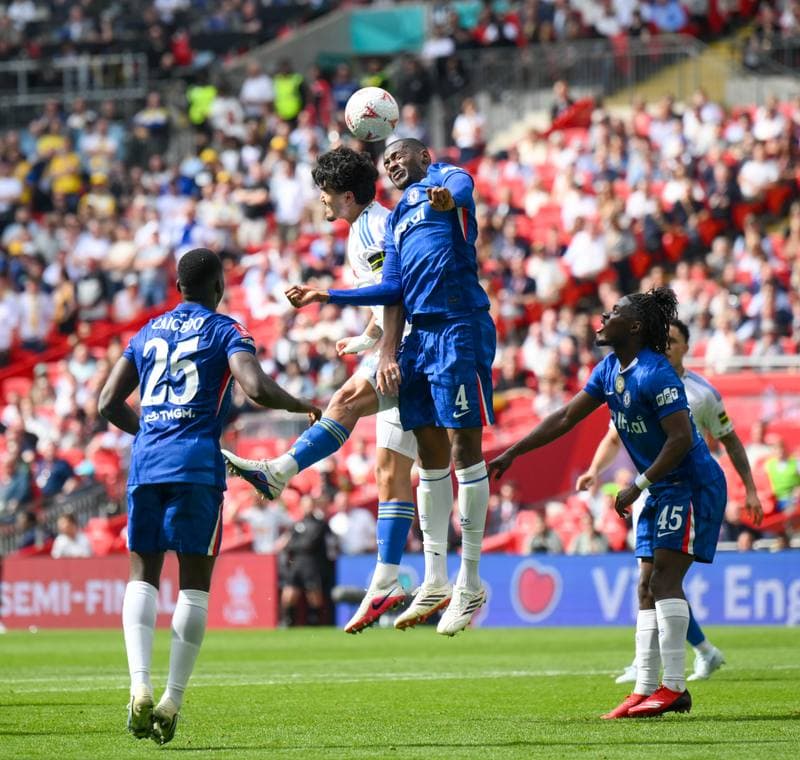 Football. Emirates FA Cup. Chelsea - Leeds United. 26.04.2026