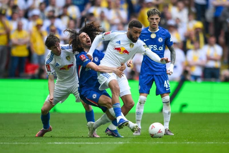 Football. Emirates FA Cup. Chelsea - Leeds United. 26.04.2026