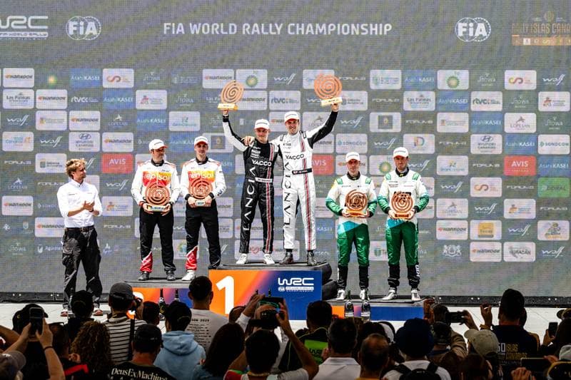 Motorsport. WRC. Rally Islas Canarias. 25.04.2026