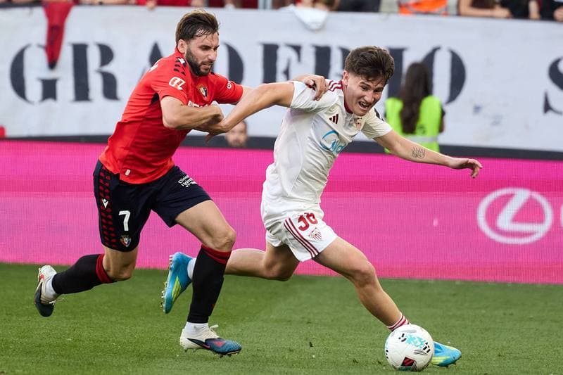Football. La Liga. CA Osasuna - Sevilla FC. 26.04.2026