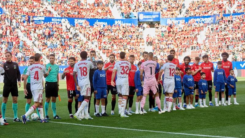 Football. La Liga. CA Osasuna - Sevilla FC. 26.04.2026