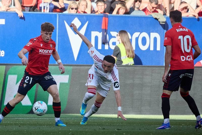 Football. La Liga. CA Osasuna - Sevilla FC. 26.04.2026