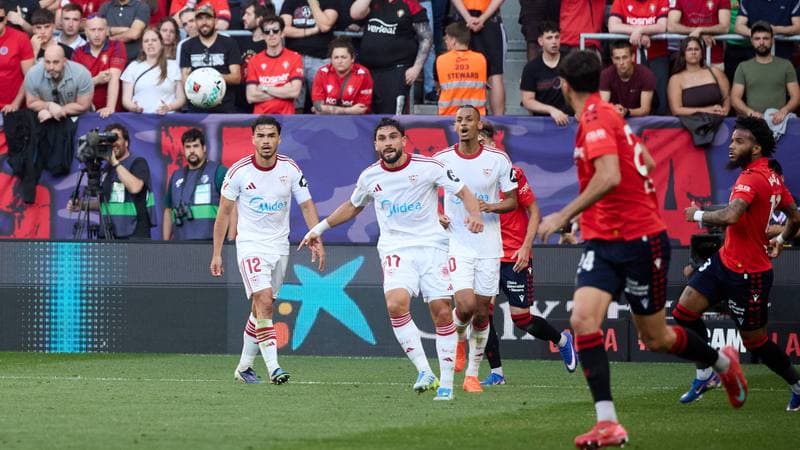 Football. La Liga. CA Osasuna - Sevilla FC. 26.04.2026