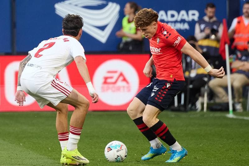 Football. La Liga. CA Osasuna - Sevilla FC. 26.04.2026