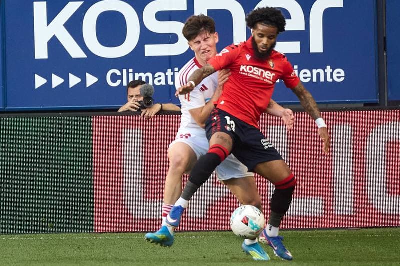 Football. La Liga. CA Osasuna - Sevilla FC. 26.04.2026