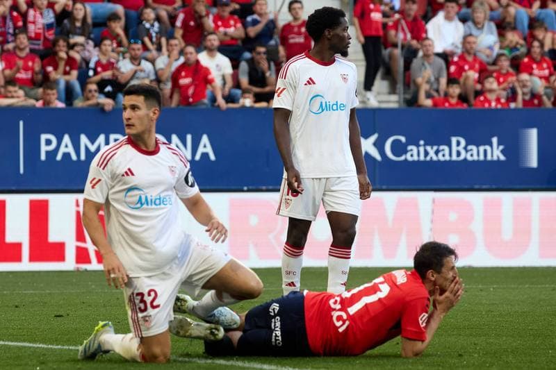 Football. La Liga. CA Osasuna - Sevilla FC. 26.04.2026