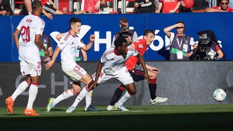 Football. La Liga. CA Osasuna - Sevilla FC. 26.04.2026
