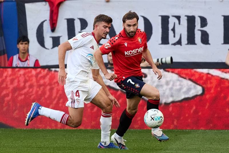 Football. La Liga. CA Osasuna - Sevilla FC. 26.04.2026
