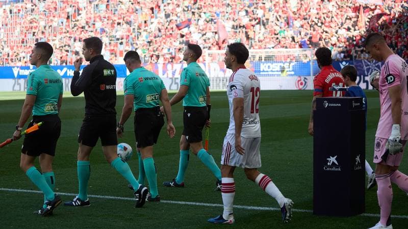 Football. La Liga. CA Osasuna - Sevilla FC. 26.04.2026