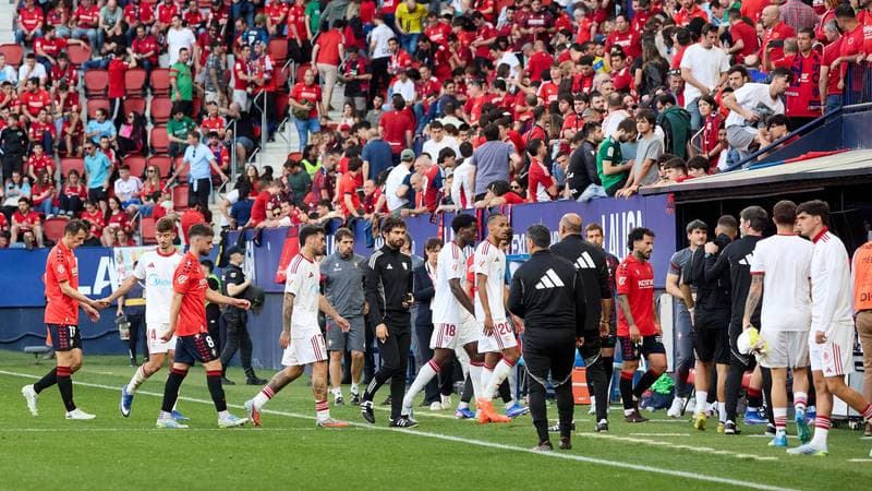 Football. La Liga. CA Osasuna - Sevilla FC. 26.04.2026