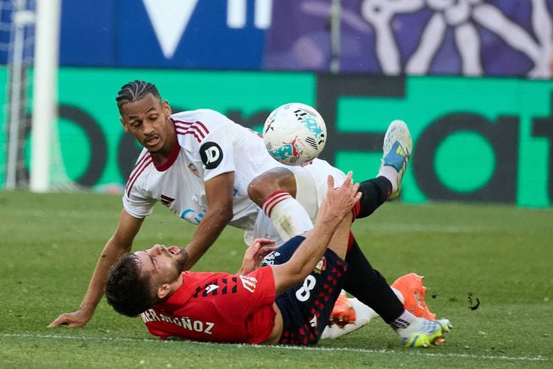Football. La Liga. CA Osasuna - Sevilla FC. 26.04.2026