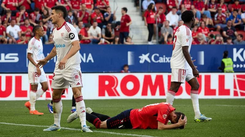 Football. La Liga. CA Osasuna - Sevilla FC. 26.04.2026