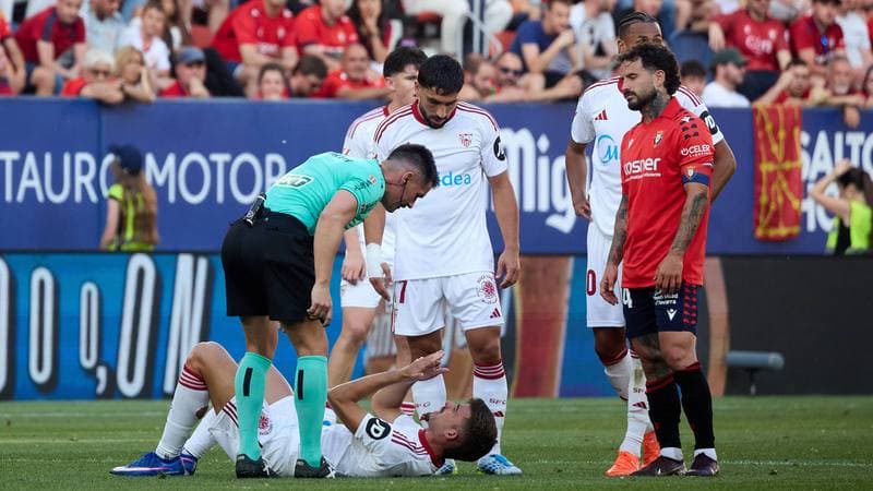 Football. La Liga. CA Osasuna - Sevilla FC. 26.04.2026