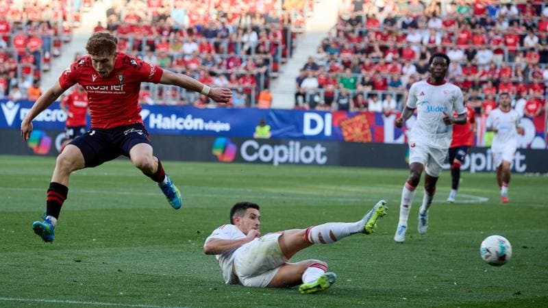 Football. La Liga. CA Osasuna - Sevilla FC. 26.04.2026