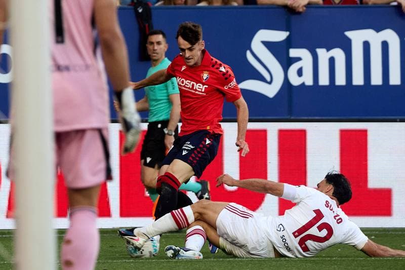 Football. La Liga. CA Osasuna - Sevilla FC. 26.04.2026