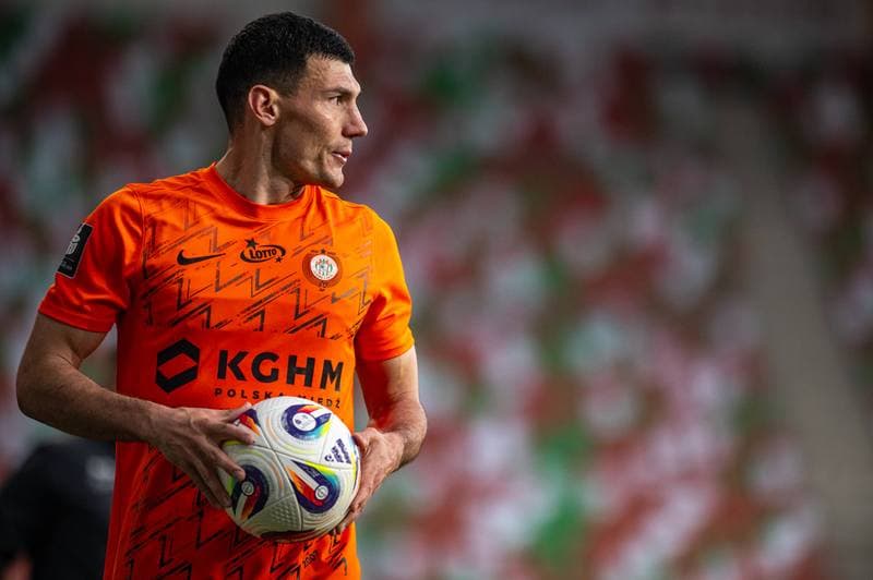 Football. PKO BP Ekstraklasa. Zaglebie Lubin - Bruk-Bet Termalica Nieciecza. 24.04.2026